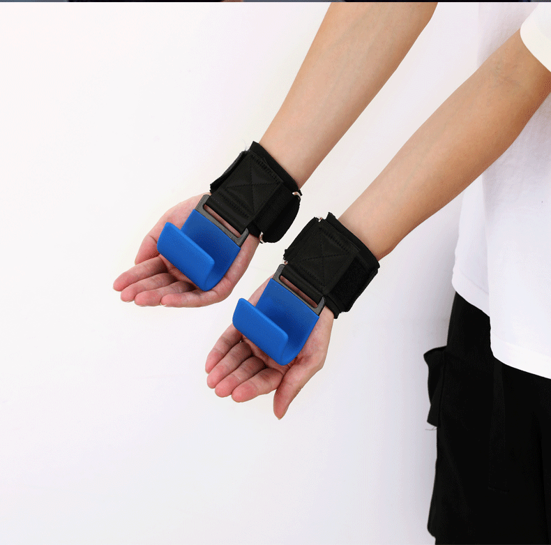 0529-02 Gancho con Muñequera para GYM Straps para Gym para Levantamiento de Pesas