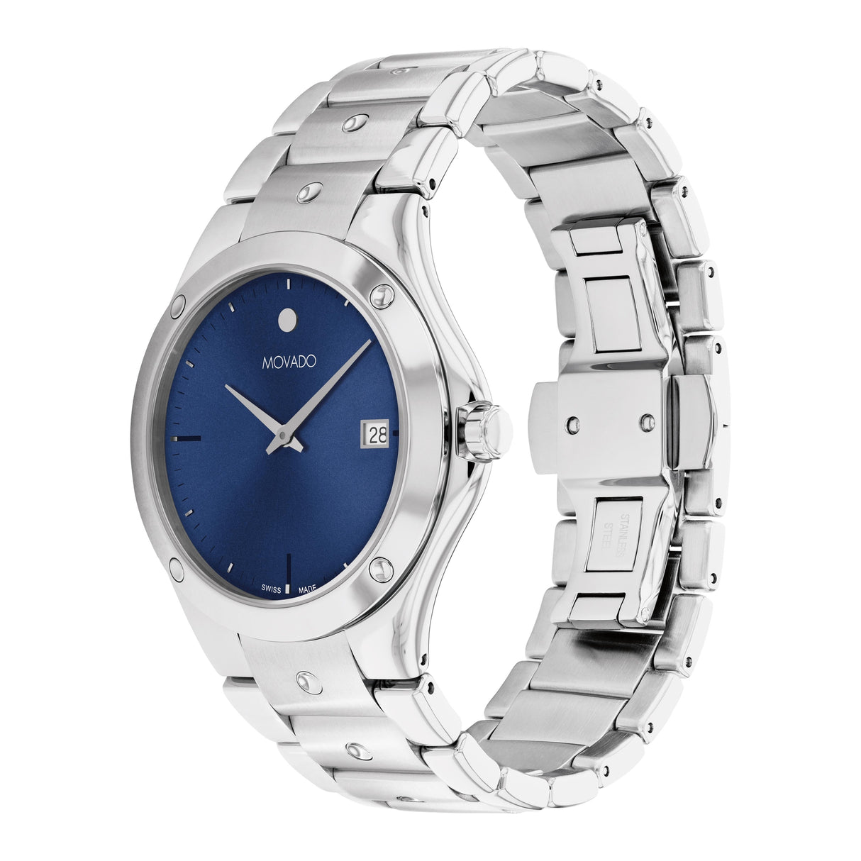 0607700 Reloj Movado Excel unisex pulsera de metal 40 mm