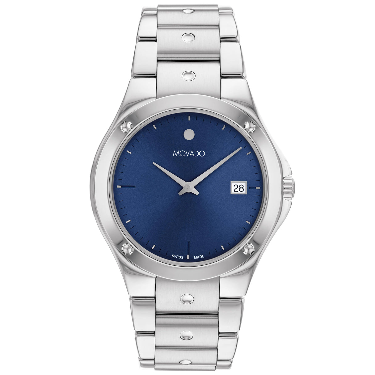 0607700 Reloj Movado Excel unisex pulsera de metal 40 mm