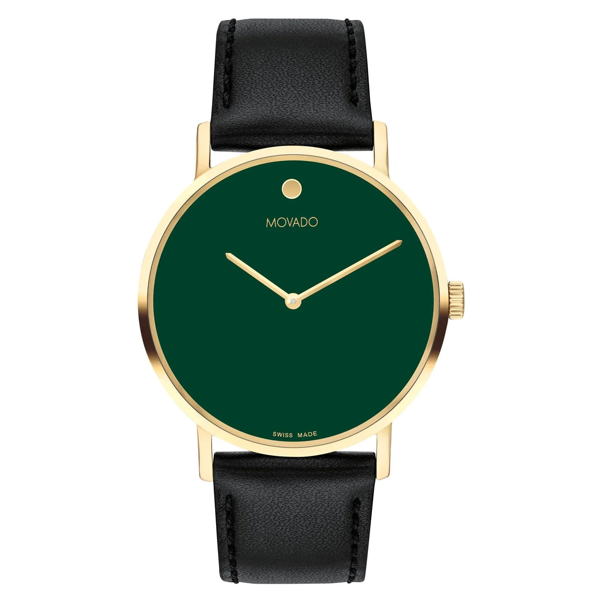 0607837 Reloj Movado Signature de hombre banda de piel 40 mm