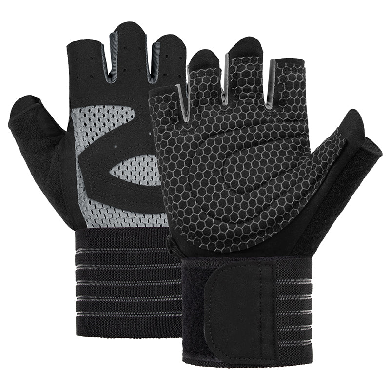 #1-2032 Guante de pesas guante de agarre para gimnasio diferentes tallas