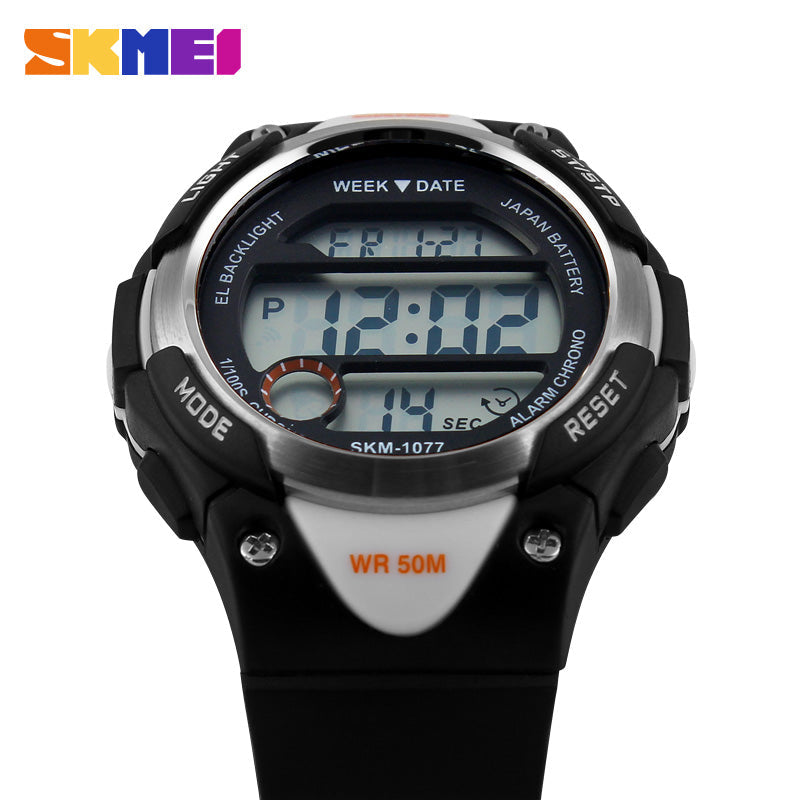 1077 Reloj Skmei infantil pulsera de caucho digital