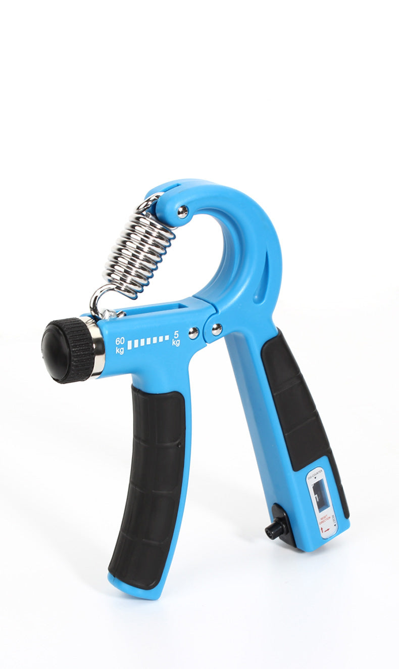 JF05 Agarrador de Mano Ajustable con Contador – Reforzador de Agarre y Fuerza Muscular