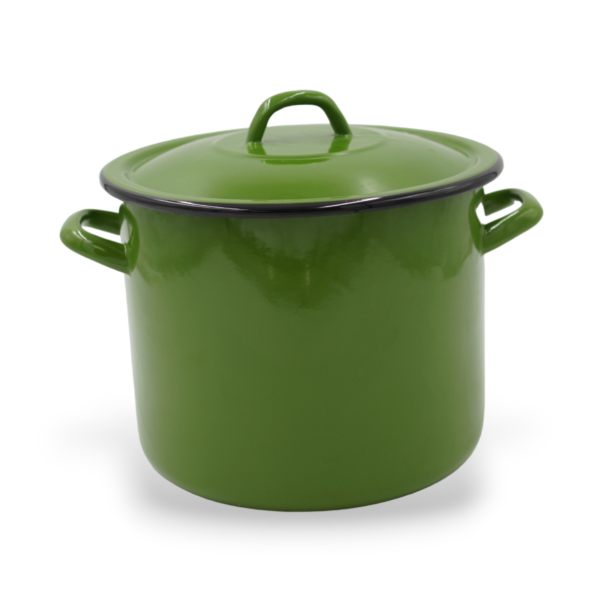 2+39P/24 Olla recta con tapa color verde