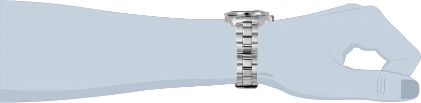 Reloj Invicta para caballero pulsera de metal 47 mm