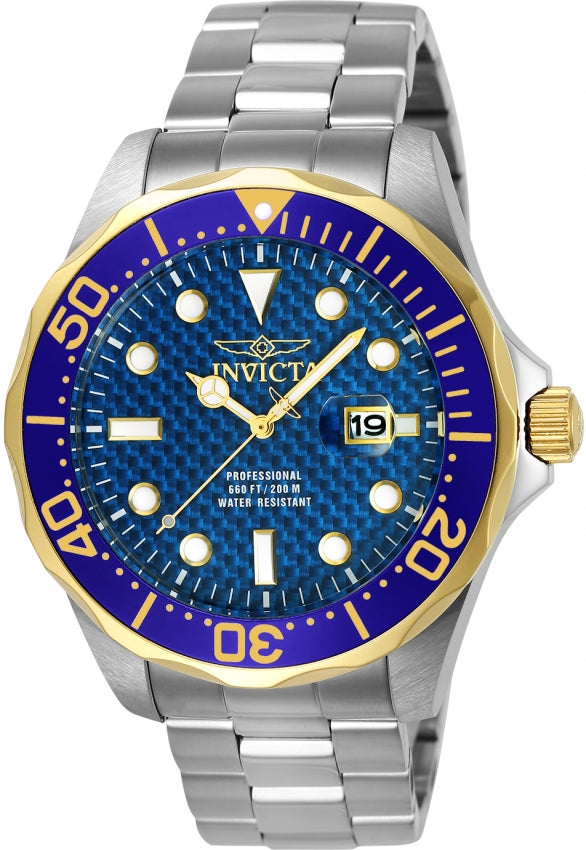 Reloj Invicta para caballero pulsera de metal 47 mm