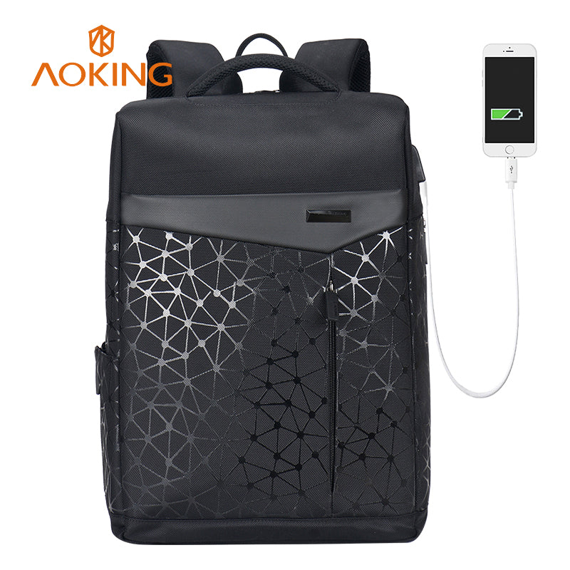 SN77282-21A Mochila Aoking para Laptop con entrada de Cable