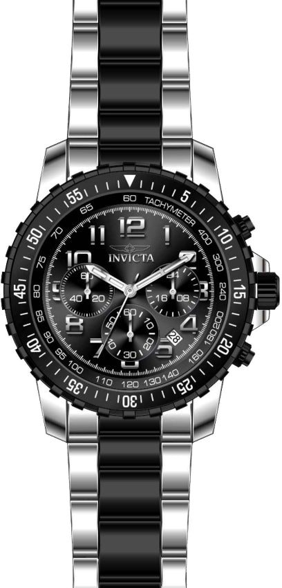 Reloj 45 mm Invicta Specialty de Hombre Pulsera de Acero Inoxidable