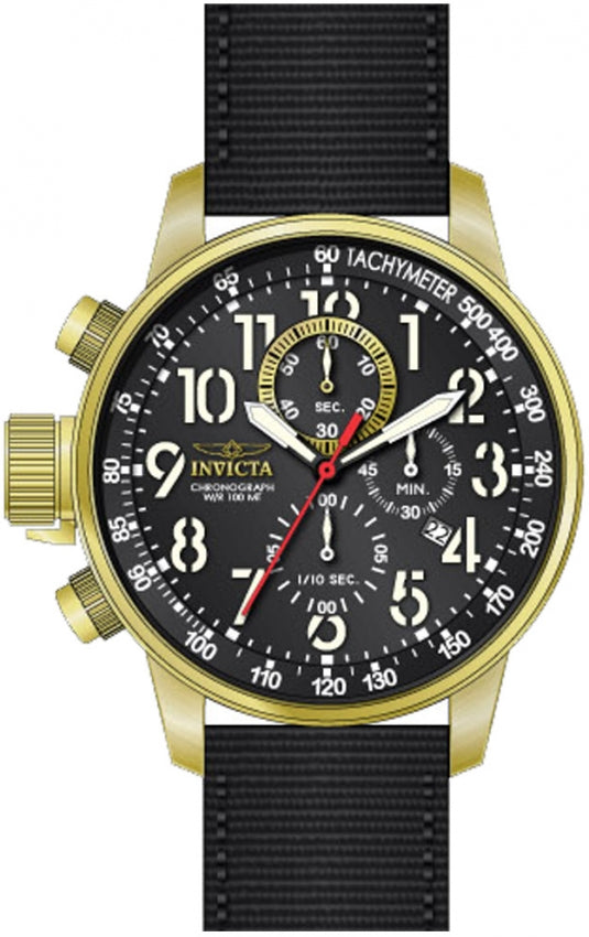 Reloj Invicta Force Zager de hombre pulsera de tela 46 mm
