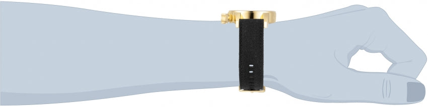 Reloj Invicta Force Zager de hombre pulsera de tela 46 mm