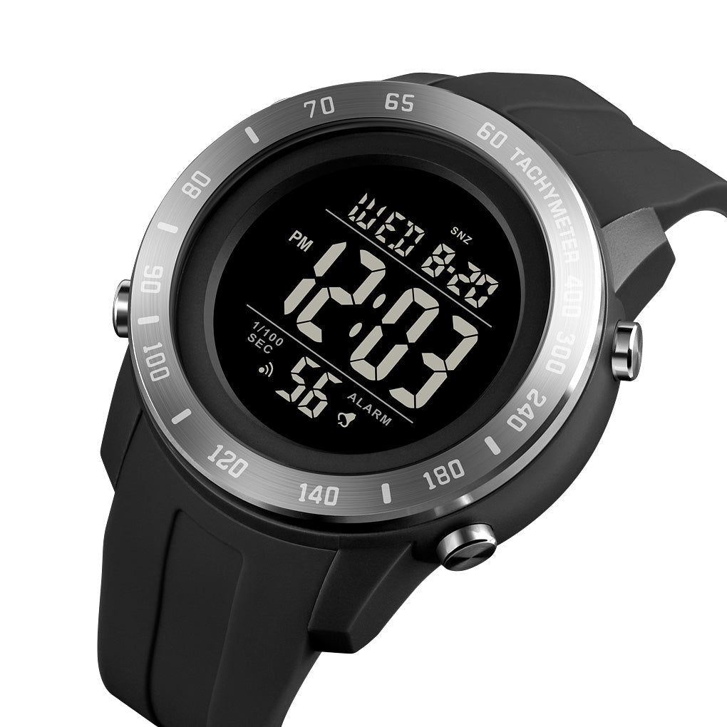 1524 Reloj Skmei para caballero pulsera de caucho digital