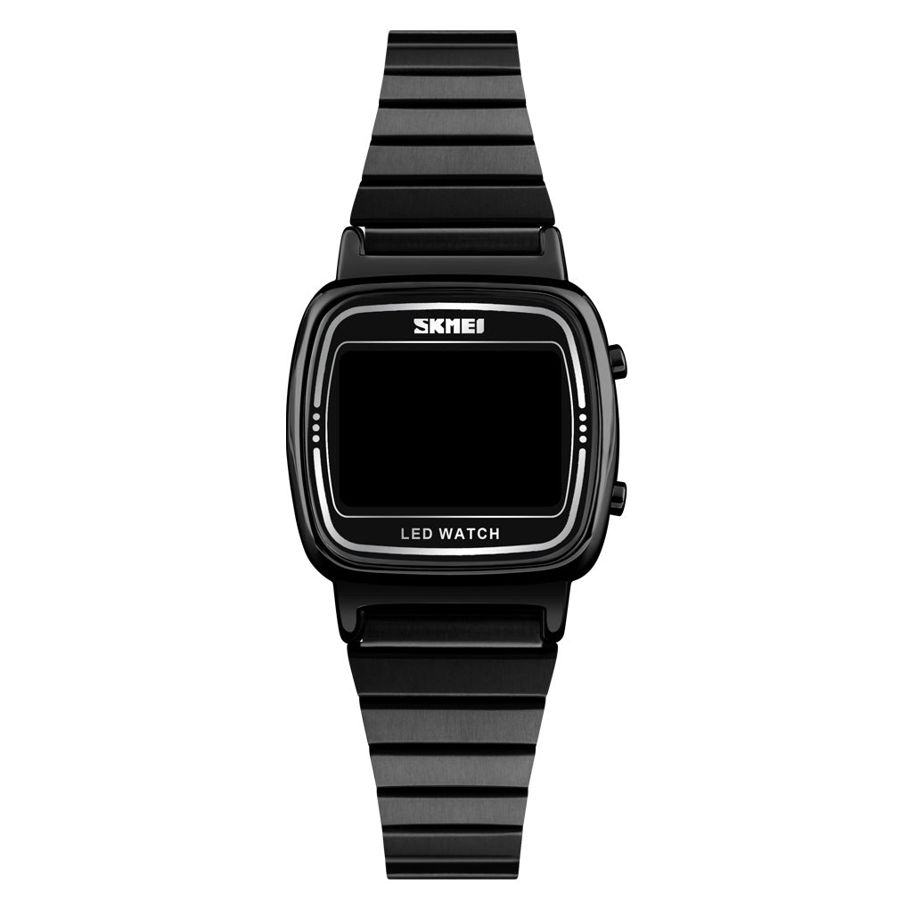 1543 Reloj Skmei para Mujer Pulsera de Metal Digital