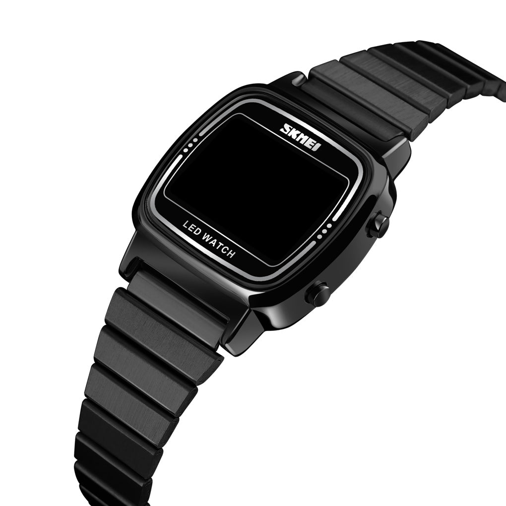 1543 Reloj Skmei para Mujer Pulsera de Metal Digital