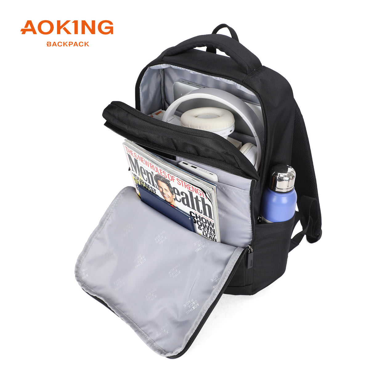 SN2107-6 Mochila Aoking para hombre con amplios compartimientos