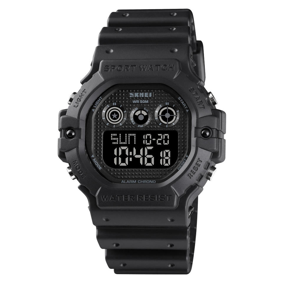 1606 Reloj Skmei para Hombre Pulsera de Caucho Digital