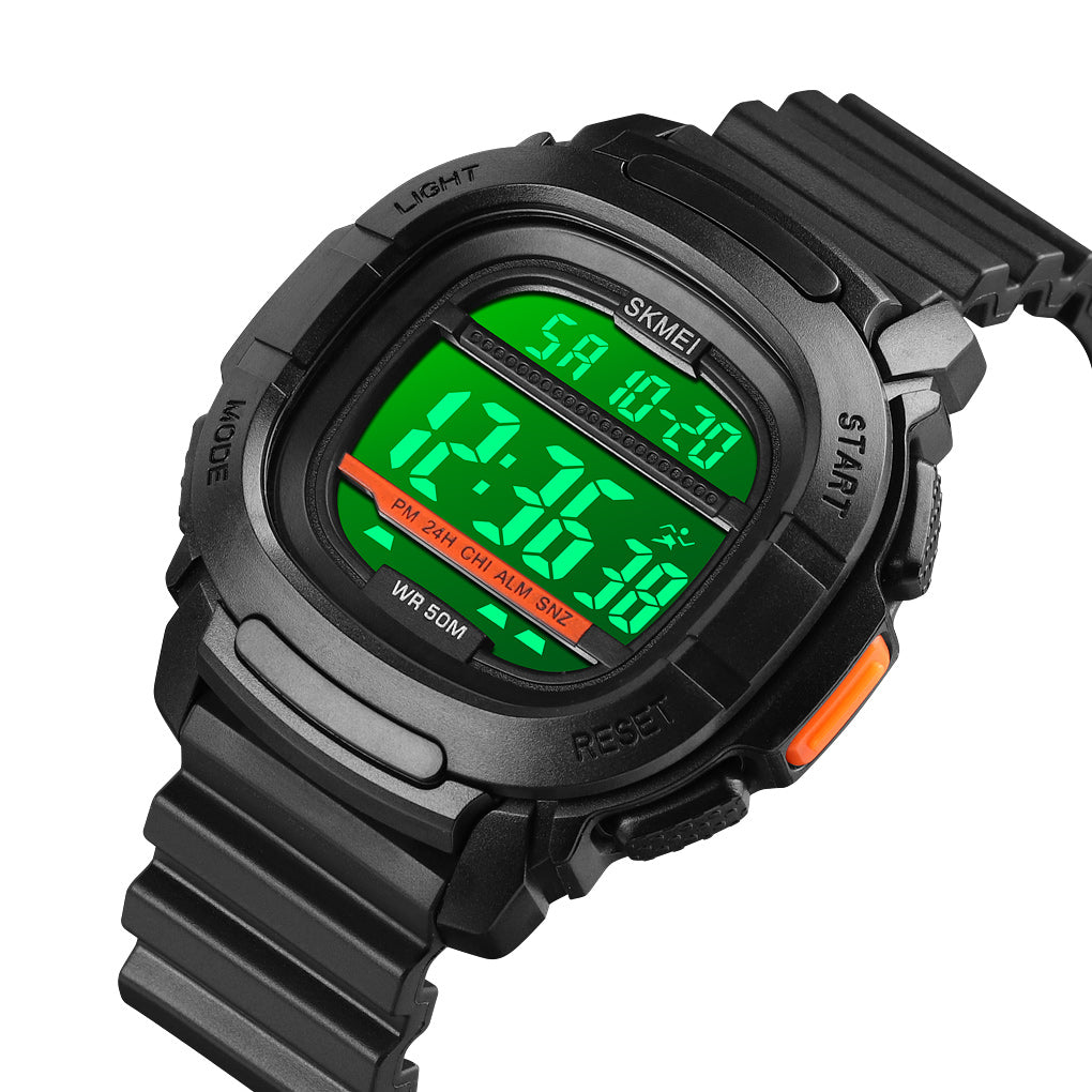 1657 Reloj Skmei para Hombre Pulsera de Caucho Digital