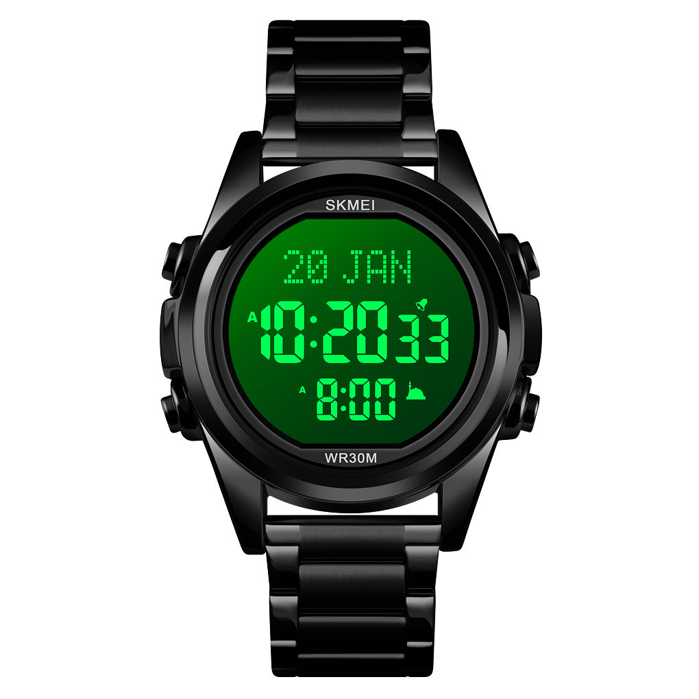 1667 Reloj Skmei Unisex Pulsera de Metal Digital