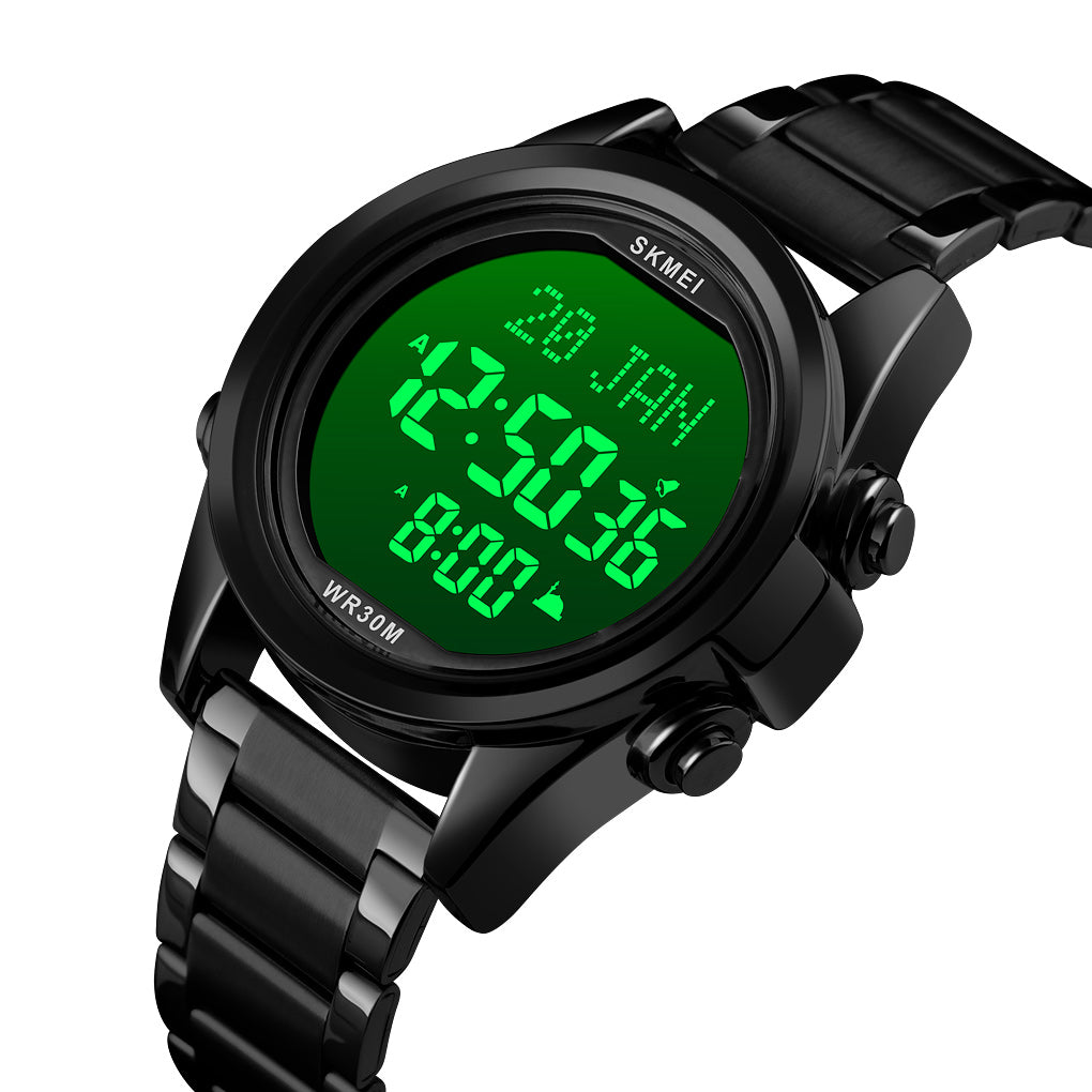 1667 Reloj Skmei Unisex Pulsera de Metal Digital