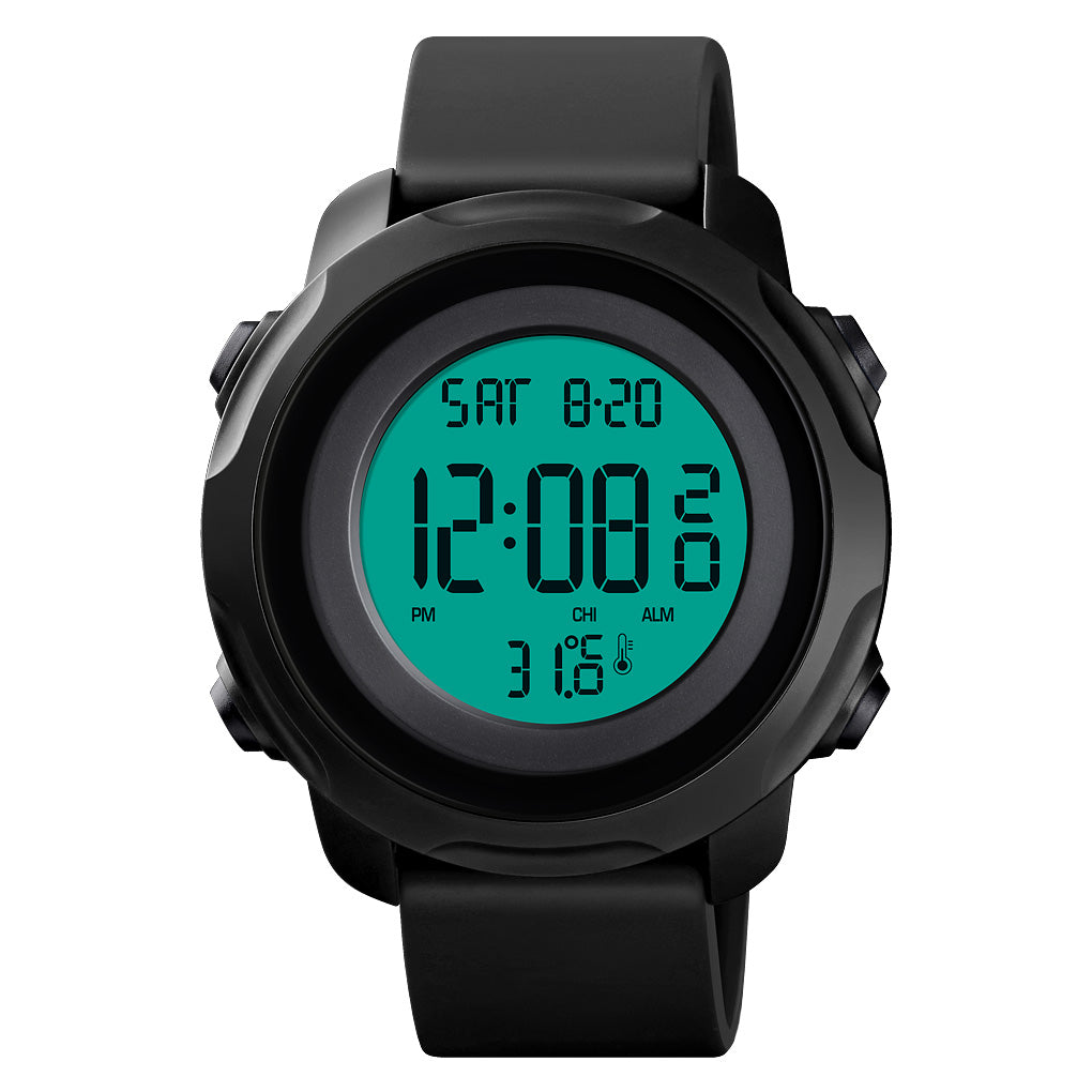 1682 Reloj Skmei para caballero pulsera de caucho