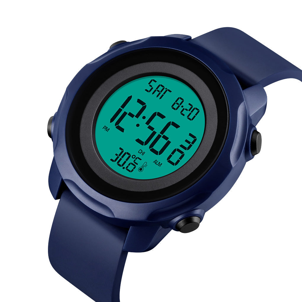 1682 Reloj Skmei para caballero pulsera de caucho