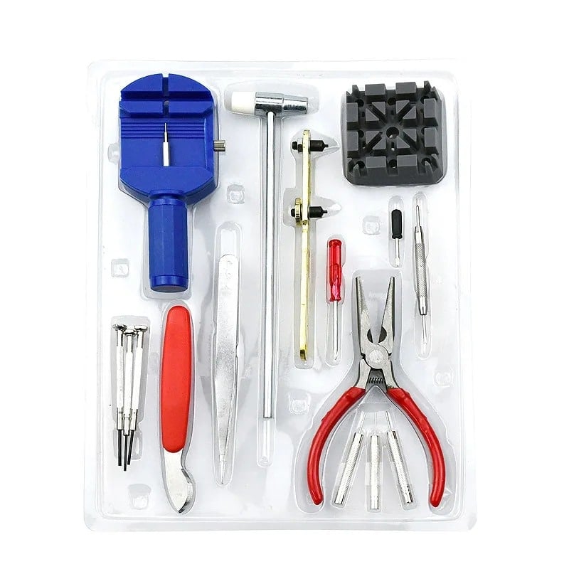 16pcs set de reparación para relojes