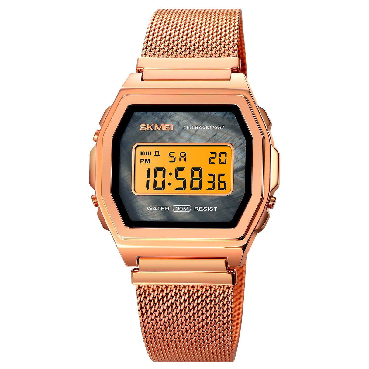 1806 Reloj Skmei para Hombre Pulsera Mesh Digital