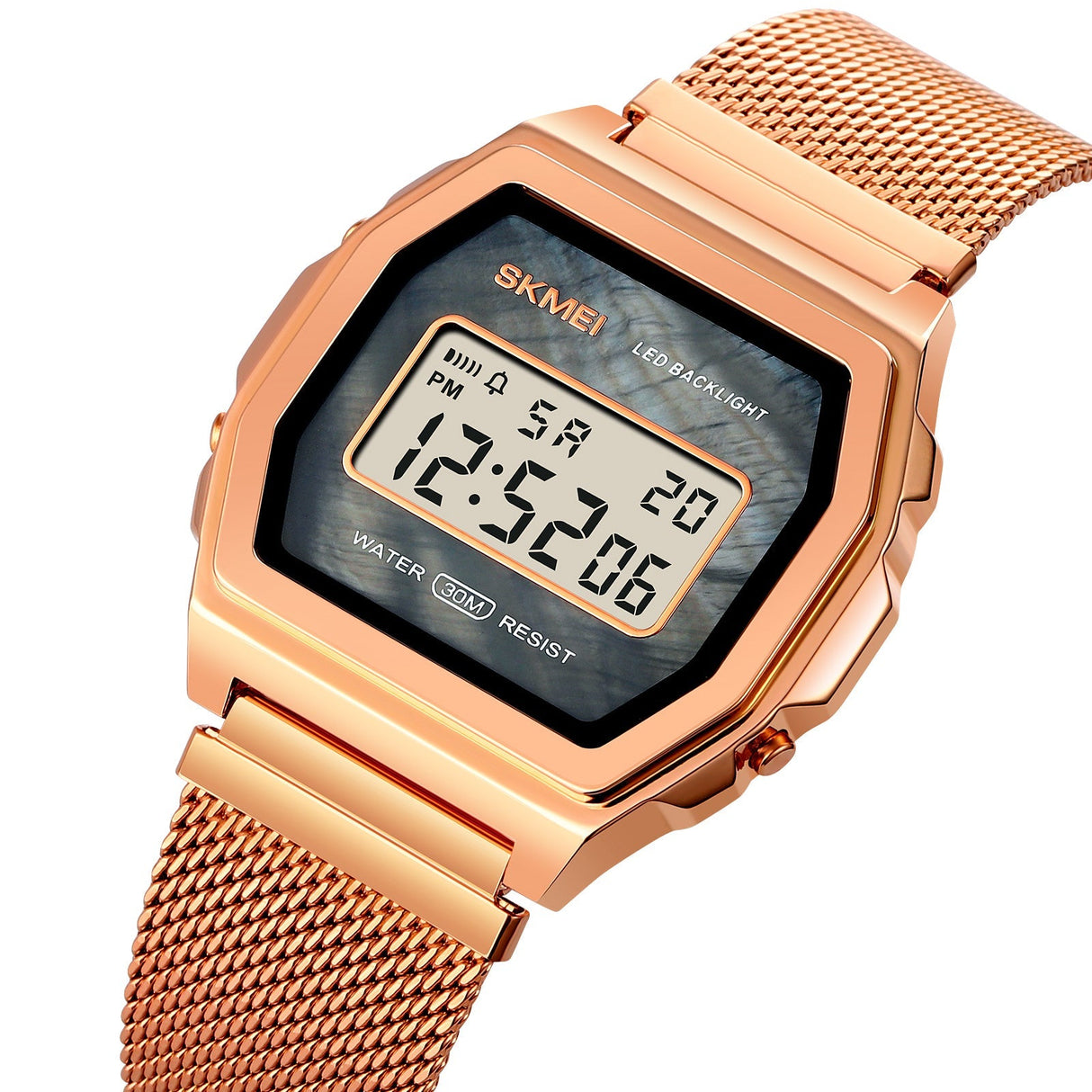 1806 Reloj Skmei para Hombre Pulsera Mesh Digital