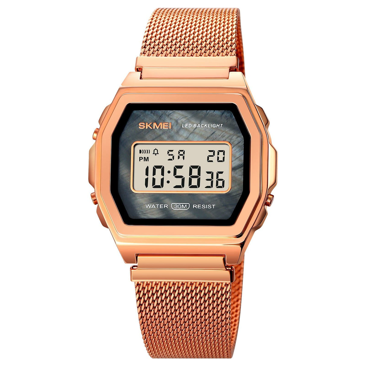 1806 Reloj Skmei para Hombre Pulsera Mesh Digital