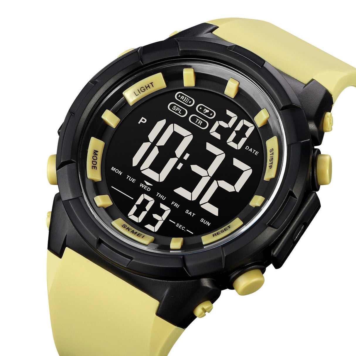 1845 Reloj Skmei para Hombre Pulsera de Caucho Digital