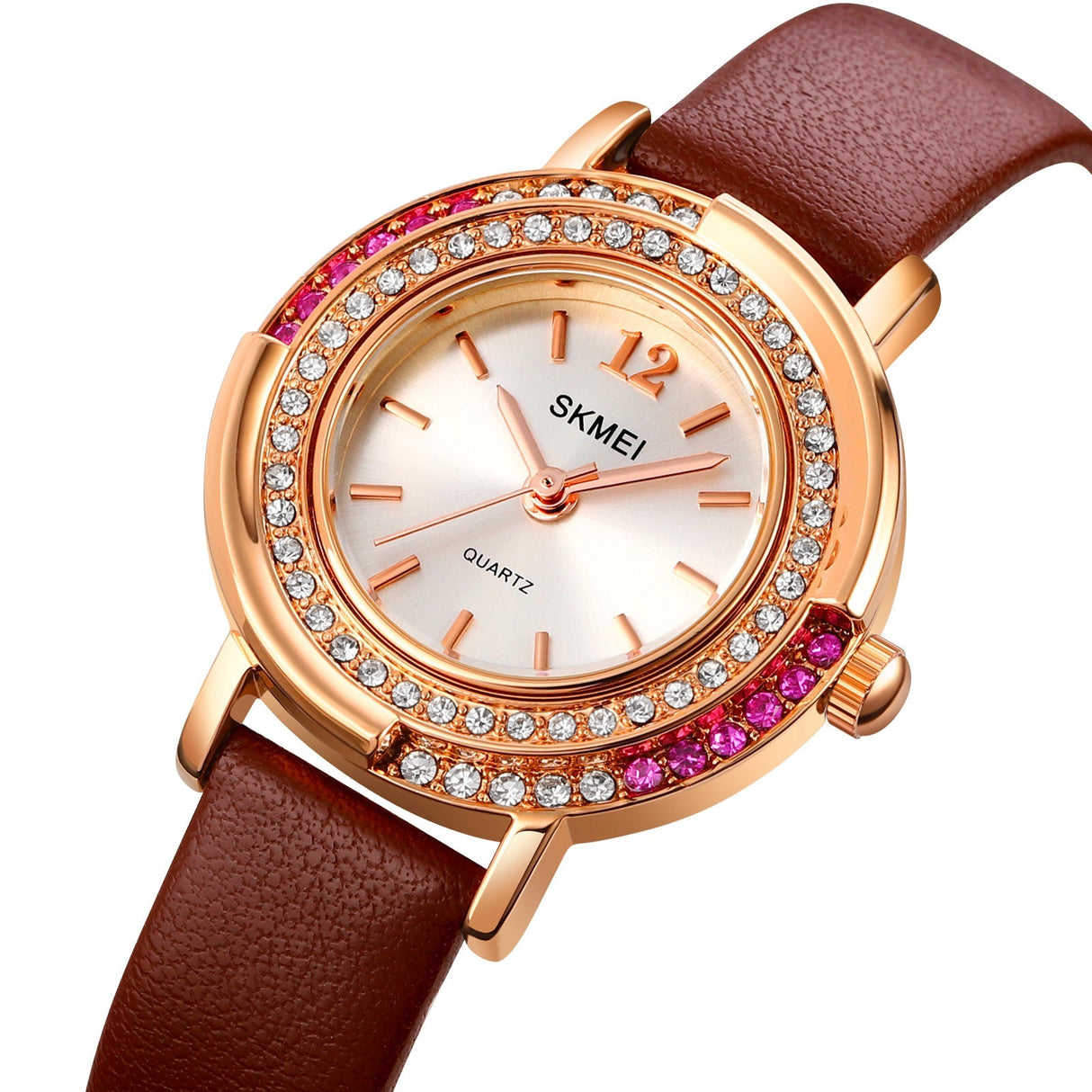 1855 Reloj Skmei para Mujer Pulsera de Cuero Análogo