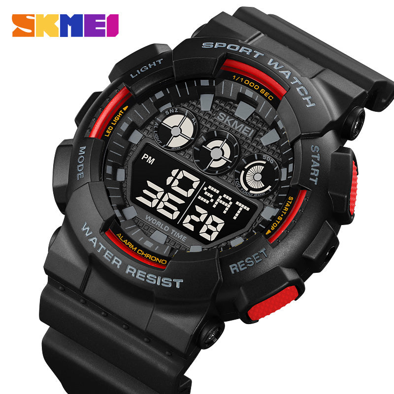 1857 Reloj Skmei para Hombre Pulsera de Caucho Digital
