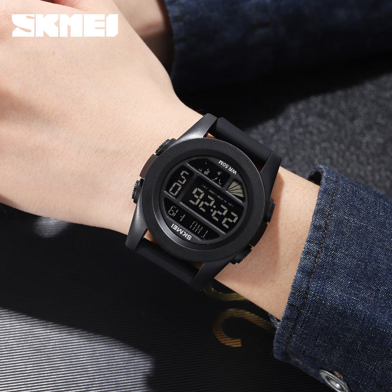 1906 Reloj Skmei para Hombre Pulsera de Caucho Digital