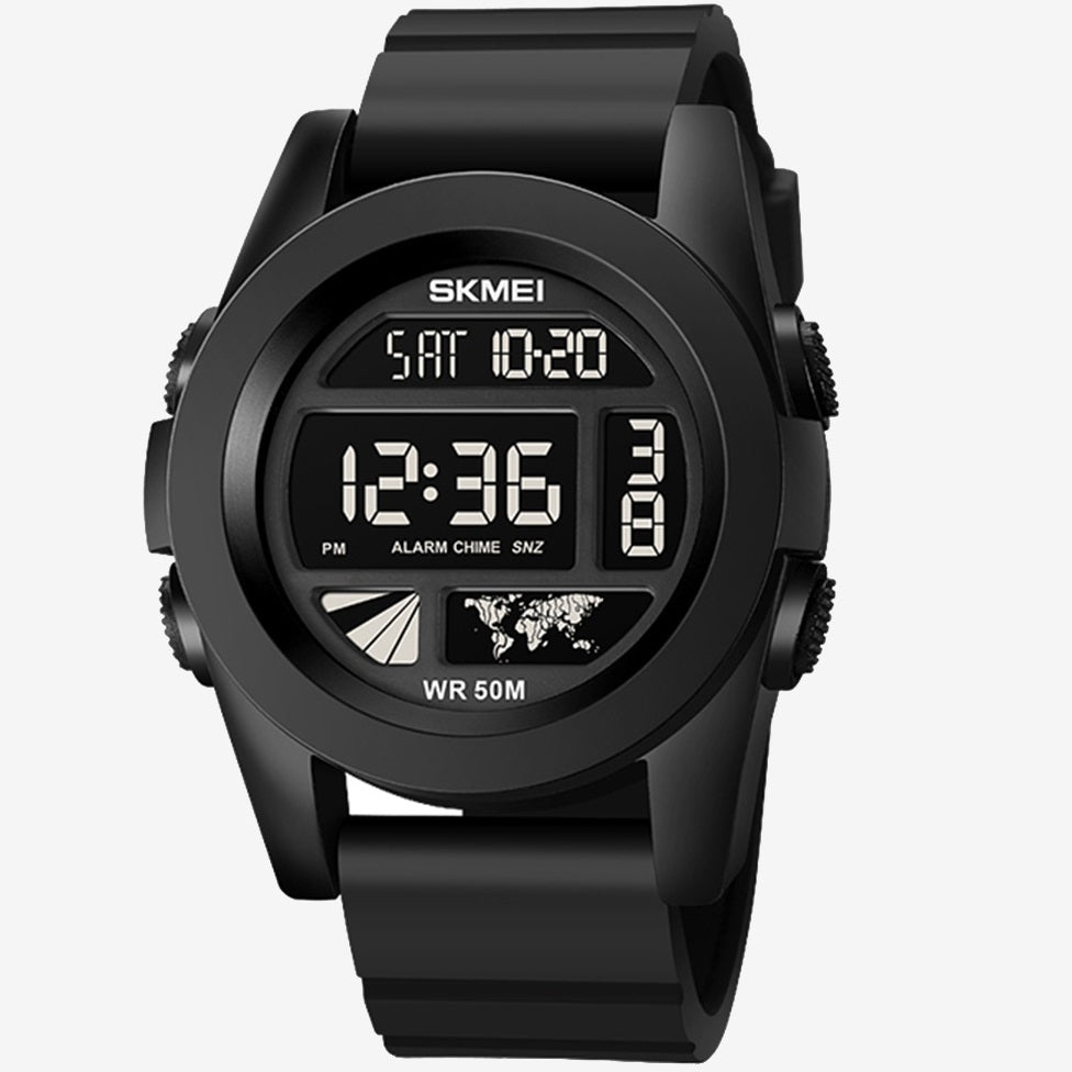 1906 Reloj Skmei para Hombre Pulsera de Caucho Digital