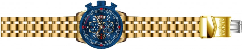 Invicta Aviator Reloj para Hombre Pulsera de Acero Inoxidable Metal Caballero 48 mm