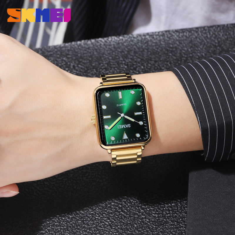 1954 Reloj Skmei para Hombre Pulsera de Metal Análogo