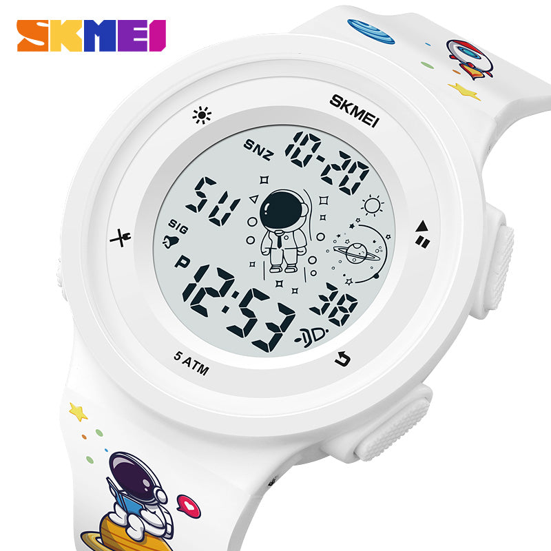1973 Reloj Skmei para Niños Pulsera de Caucho Digital