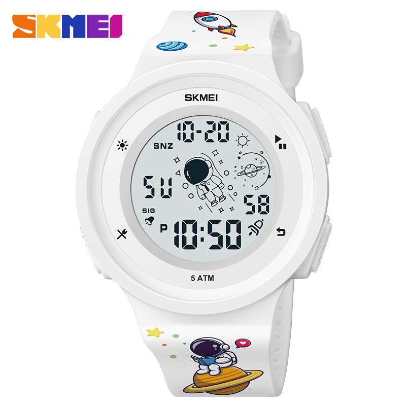 1973 Reloj Skmei para Niños Pulsera de Caucho Digital
