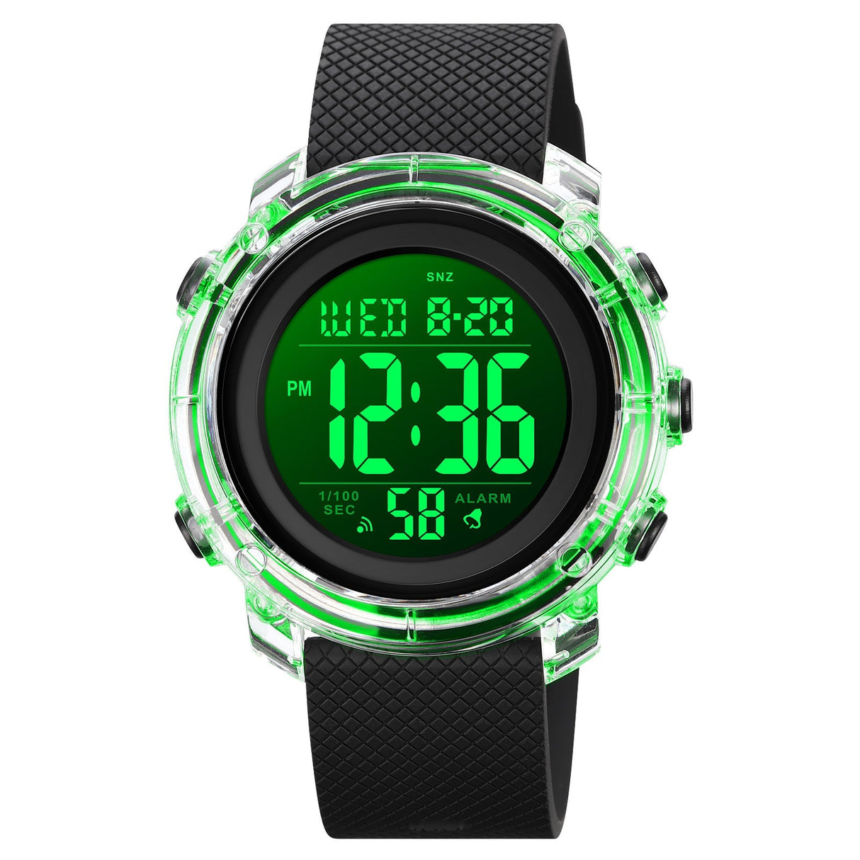 1996 Skmei Reloj Digital Pulsera de Caucho Unisex