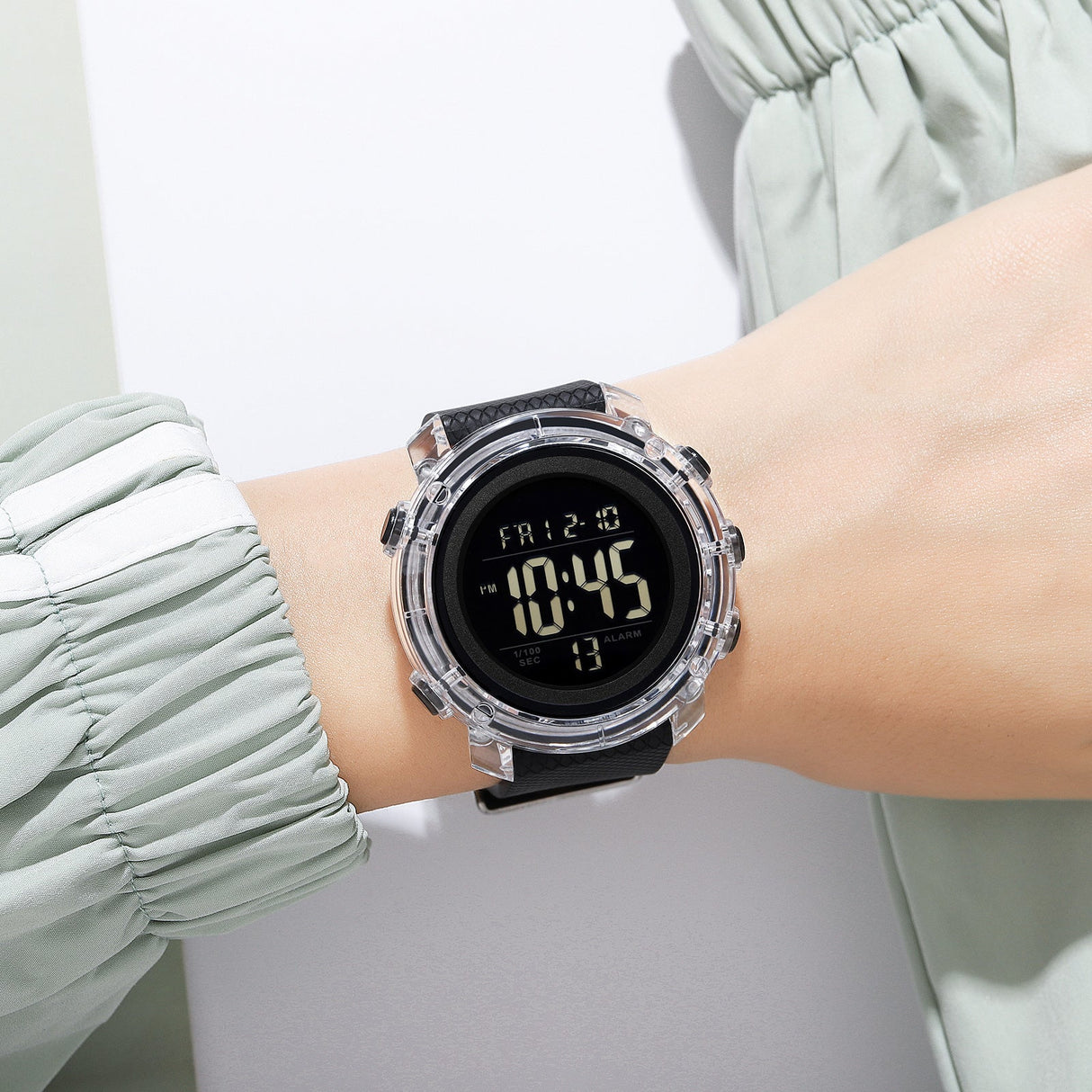 1996 Skmei Reloj Digital Pulsera de Caucho Unisex