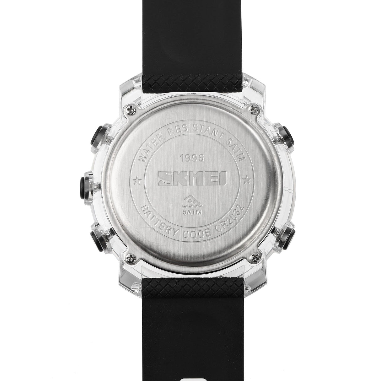 1996 Skmei Reloj Digital Pulsera de Caucho Unisex