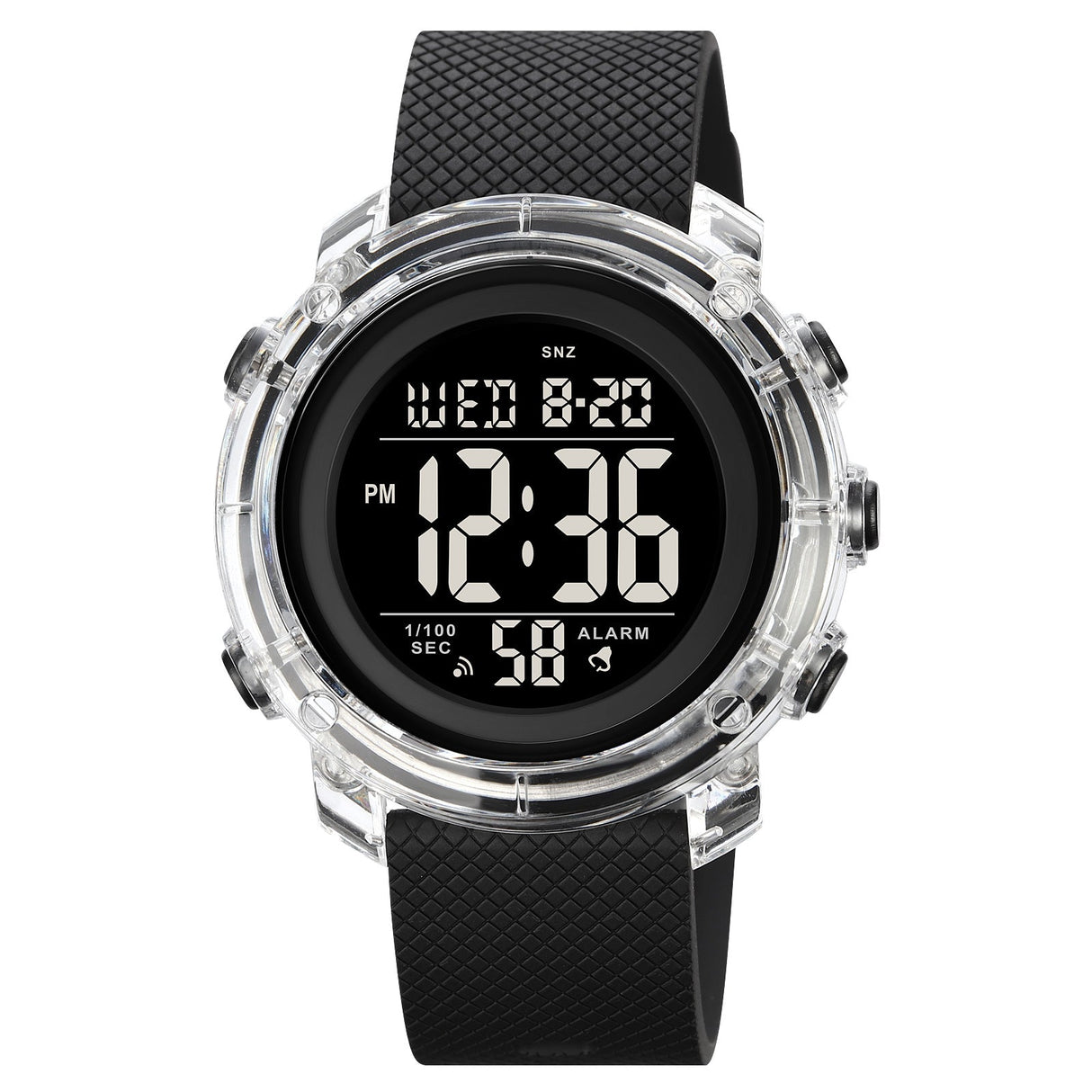 1996 Skmei Reloj Digital Pulsera de Caucho Unisex