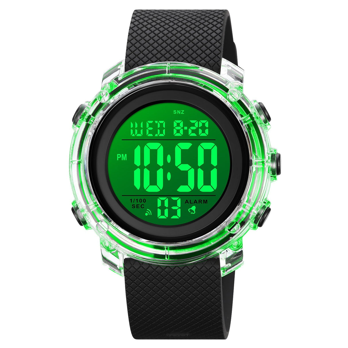 1996 Skmei Reloj Digital Pulsera de Caucho Unisex