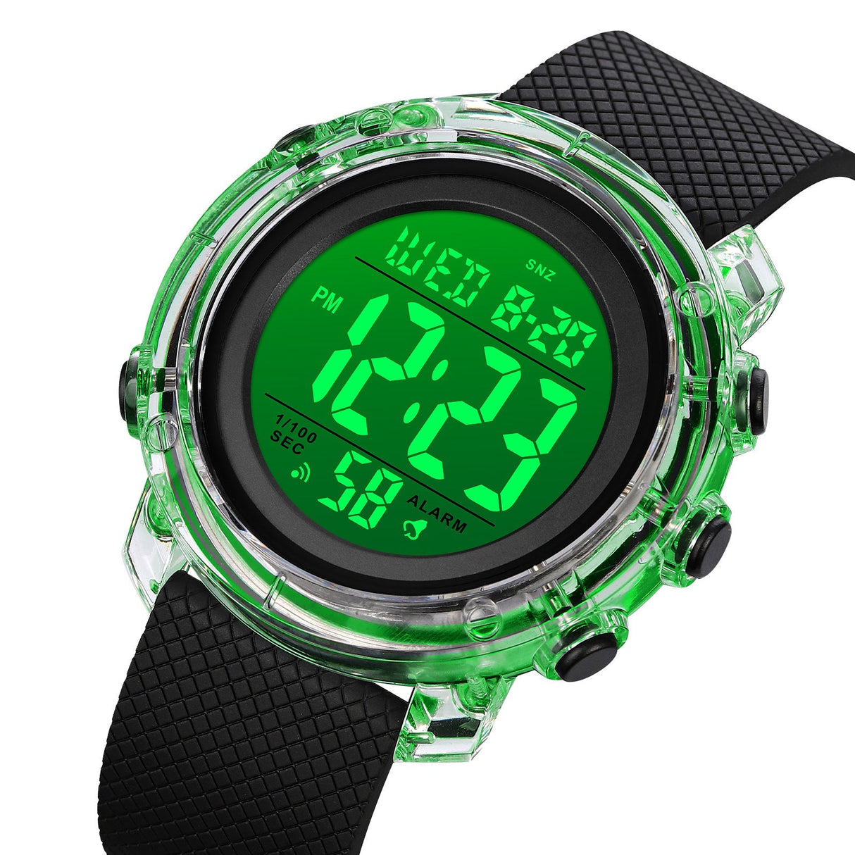 1996 Skmei Reloj Digital Pulsera de Caucho Unisex