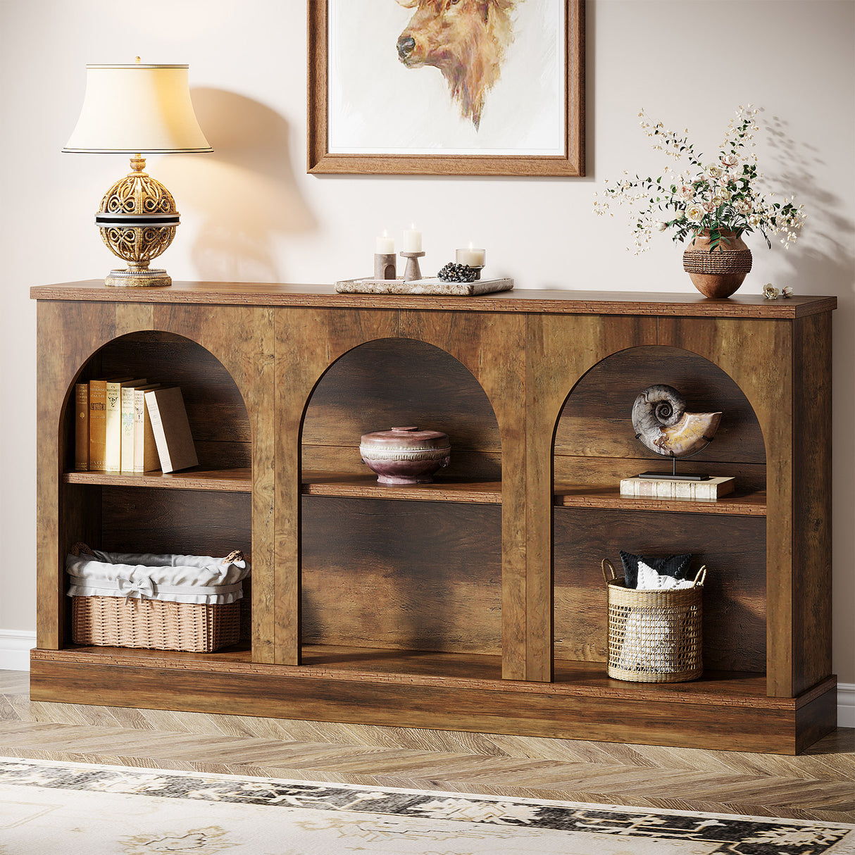 HOGA-JW0910 Mueble de MDF Tribesigns para almacenamiento
