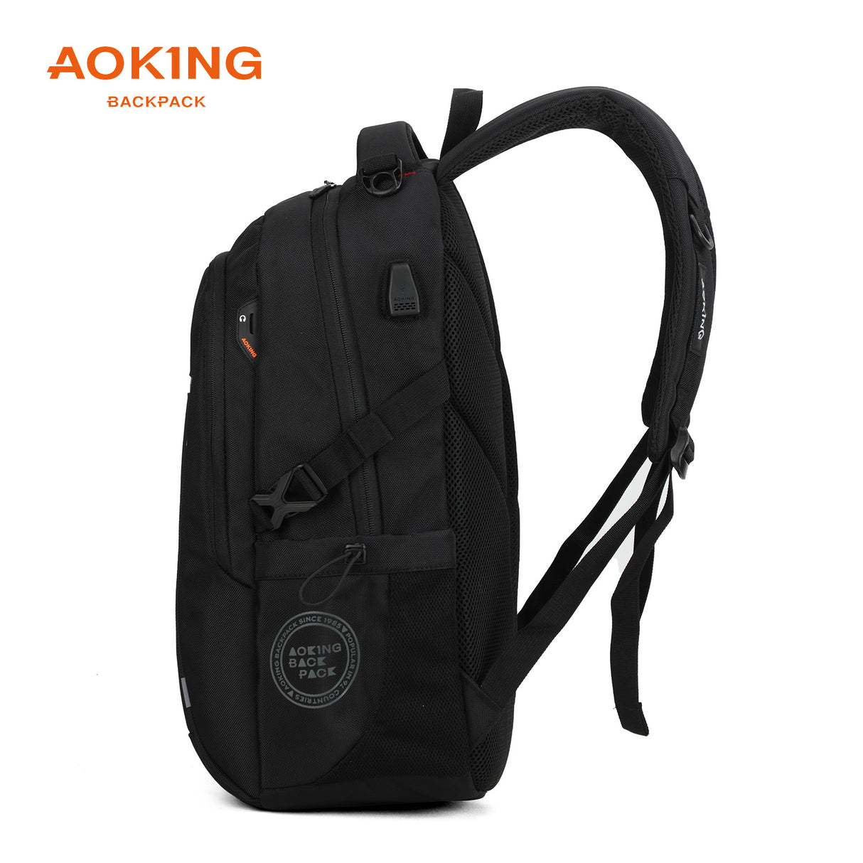 SN67687-2 Mochila Aoking Escolar de 3 Zippers