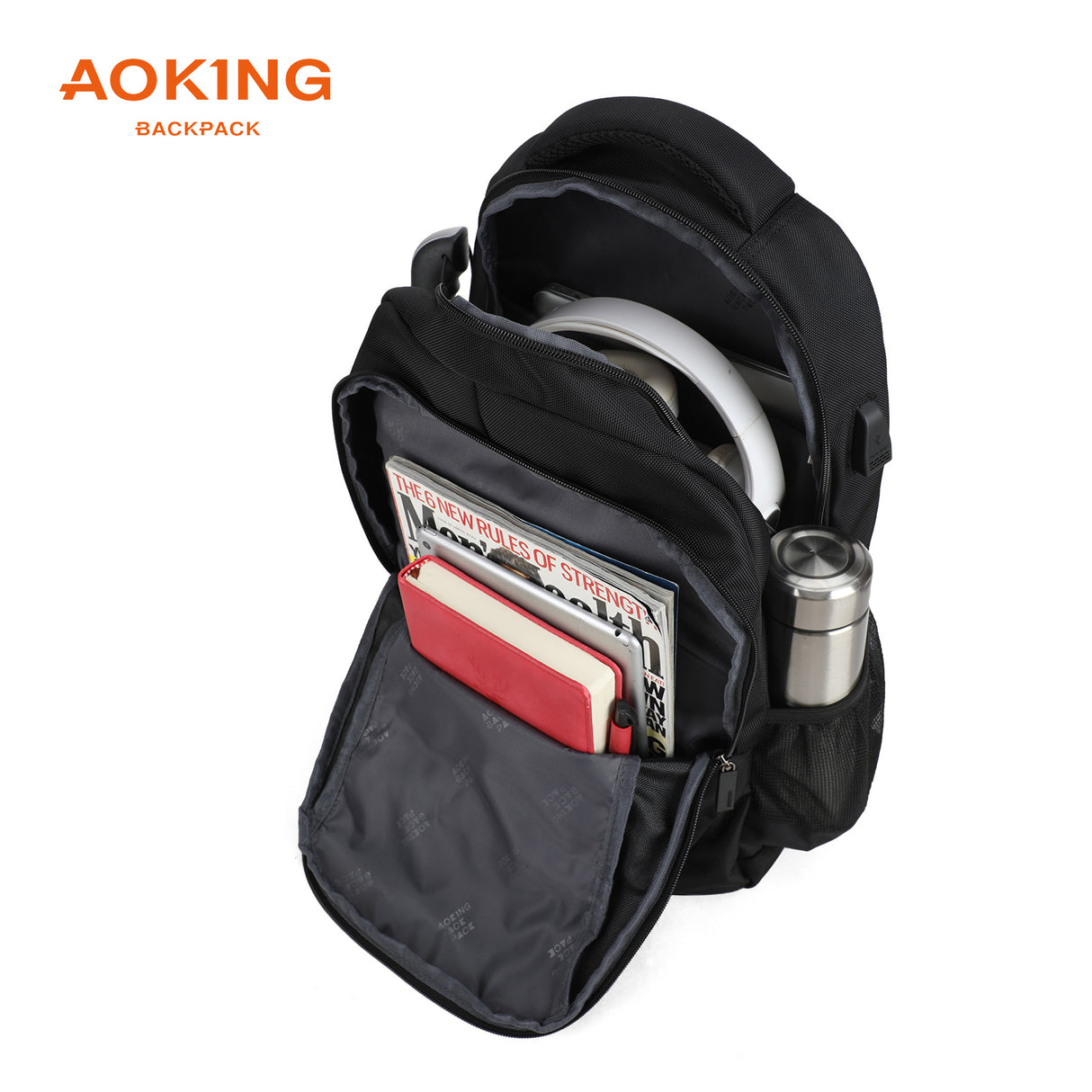 SN86096 Mochila Aoking Escolar de Hombre