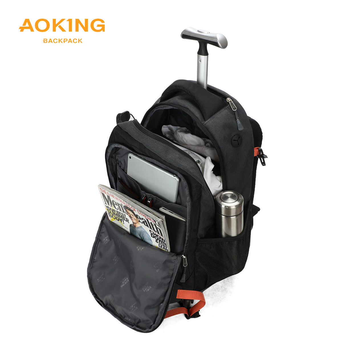 SLN67056-1 Mochila Aoking con Rodos para Viaje