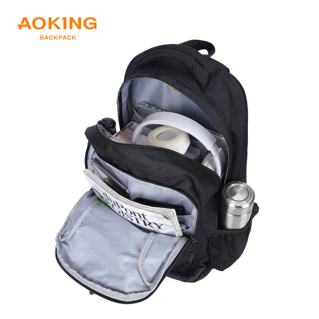 XN3376A-5 Mochila Aoking con Bolsillos para Accesorios