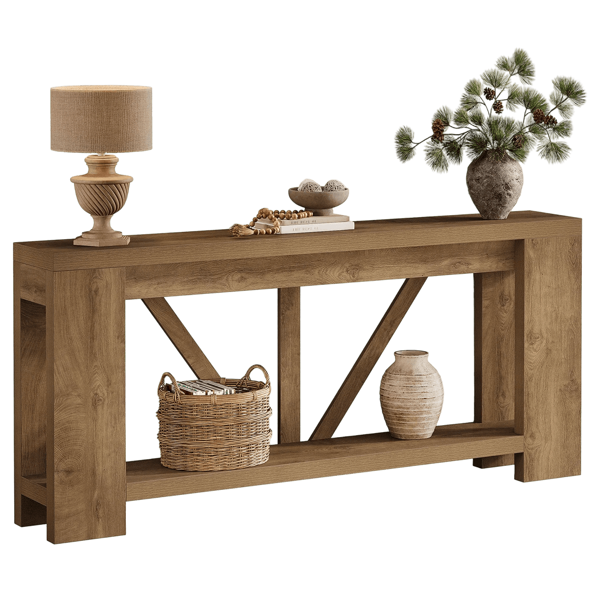 HOGA-F2212X Mesa de pared Tribesigns de madera