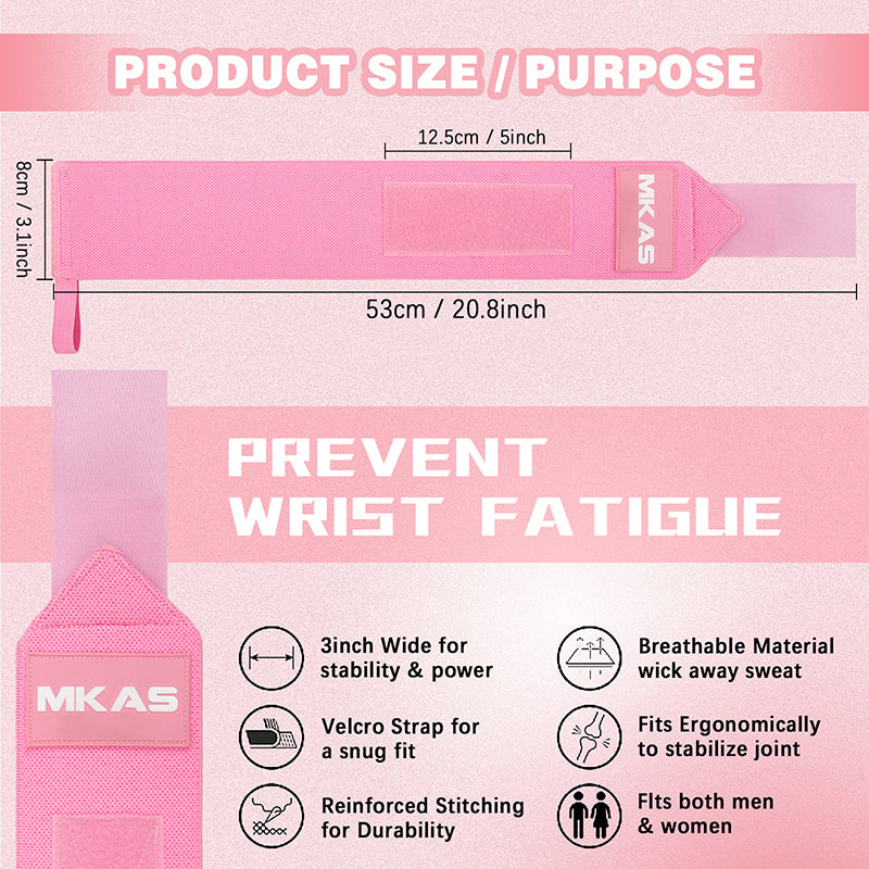 2-0041 Muñequeras Deportivas de 53 cm